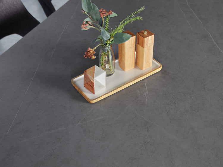 Magnate Large Dining Table Cement Ceramic