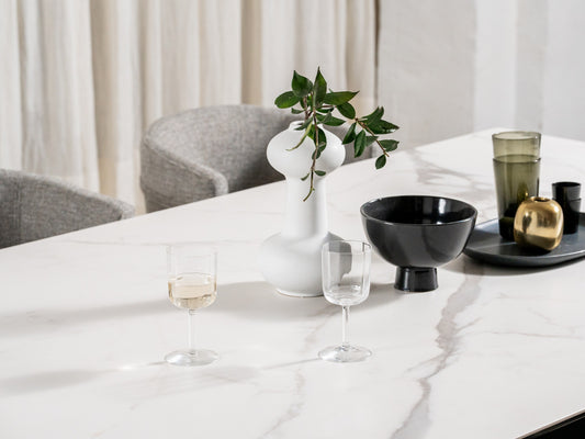 Symphony Fixed Dining Table Marmo Ceramic