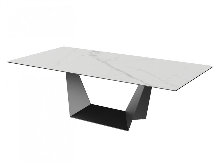 Symphony Fixed Dining Table Marmo Ceramic