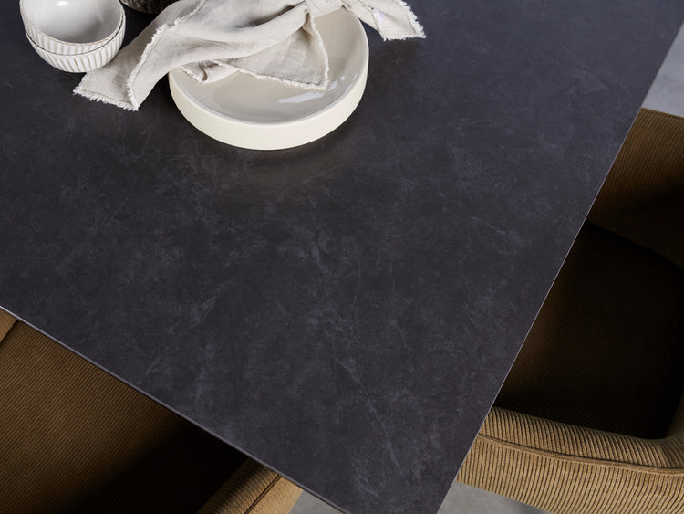 Venetti Extension Dining Table Blizzard Ceramic