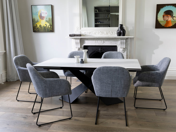 Zulu Extension Dining Table Vermont Ceramic