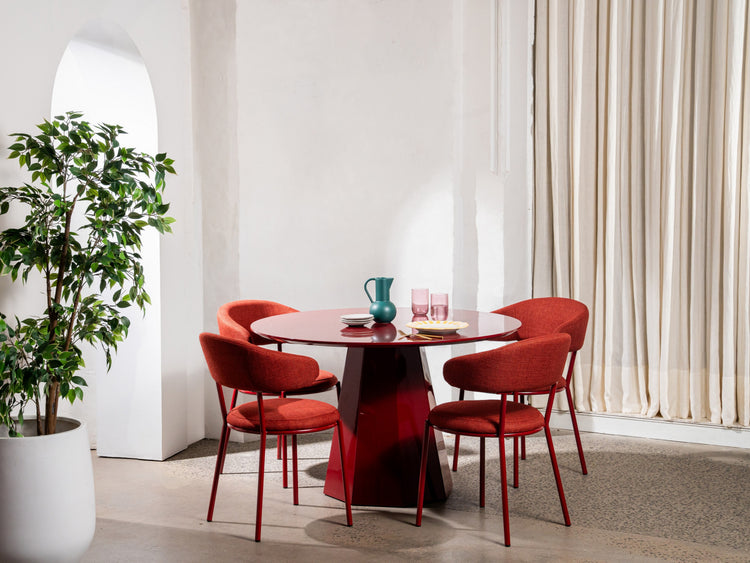 Cannes Dining Chair Plum Set of 2