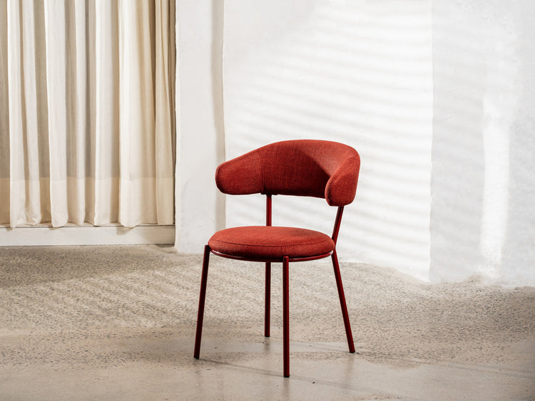 Cannes Dining Chair Plum Set of 2