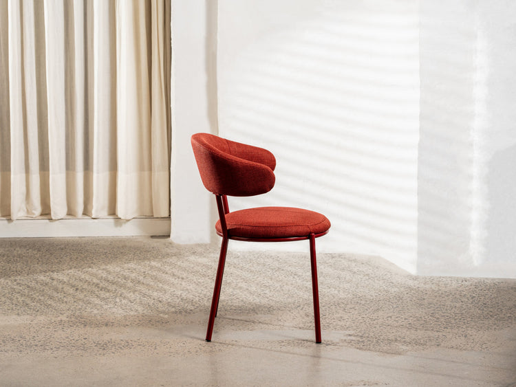 Cannes Dining Chair Plum Set of 2