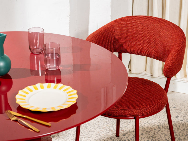 Cannes Dining Chair Plum Set of 2