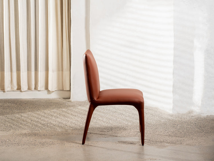 Toulon Dining Chair Tan Set of 2