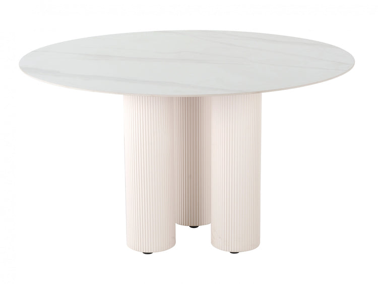 Cuba Dining Table White Sevella