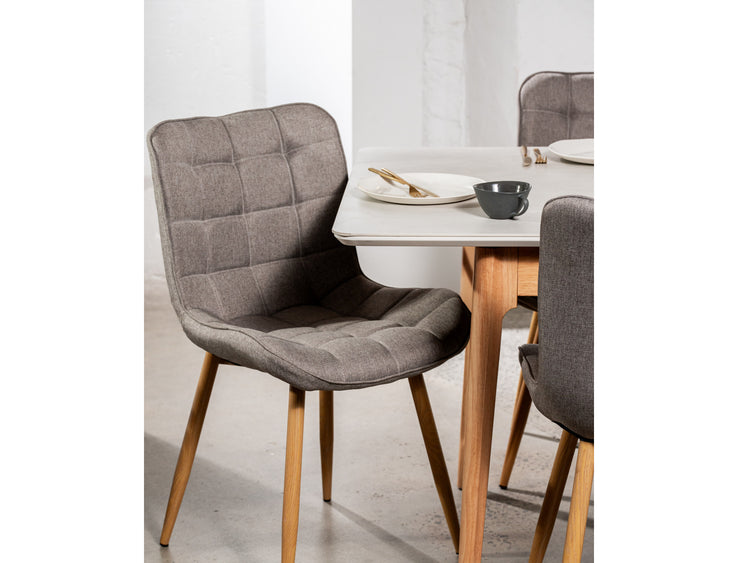 Sydney Dining Chair Taupe Set of 4