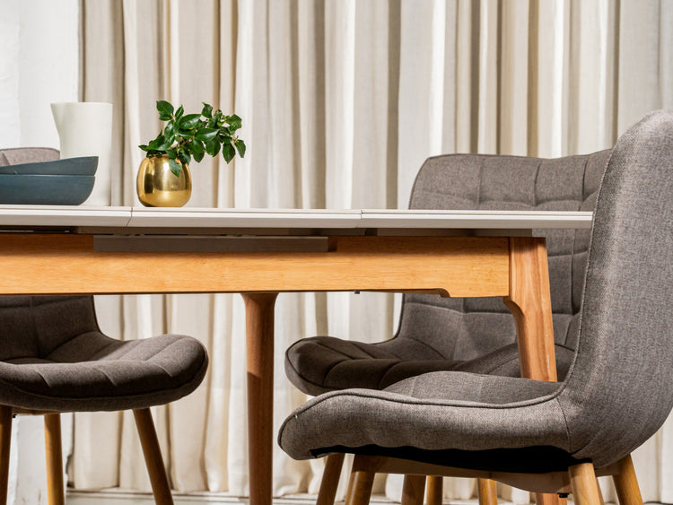 Sydney Dining Chair Taupe Set of 4