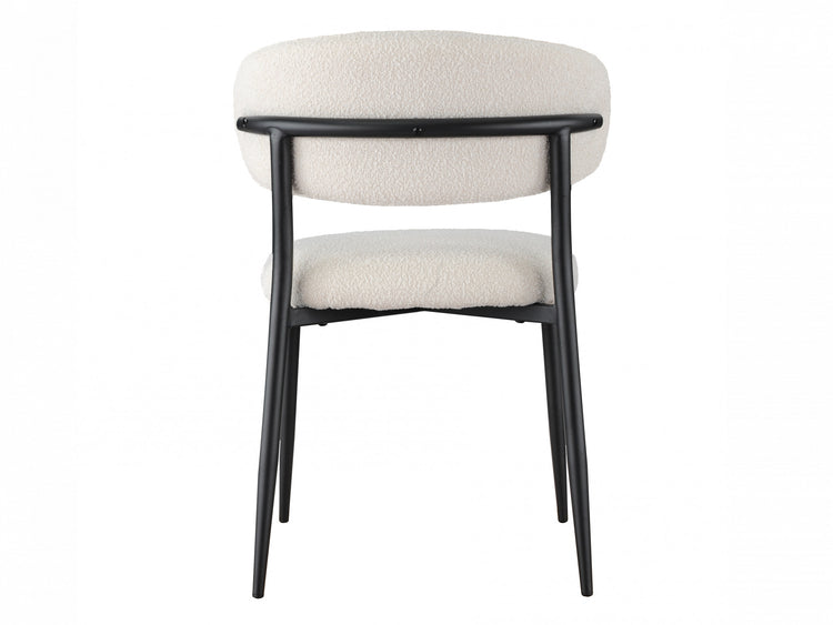 Milan Dining Chair Off White Set of 2