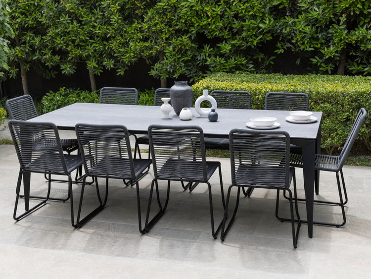 Lido Outdoor Chair Charcoal