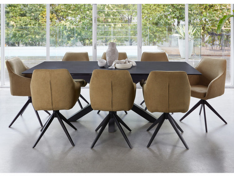 Oscar Dining Chair Olive Set of 2