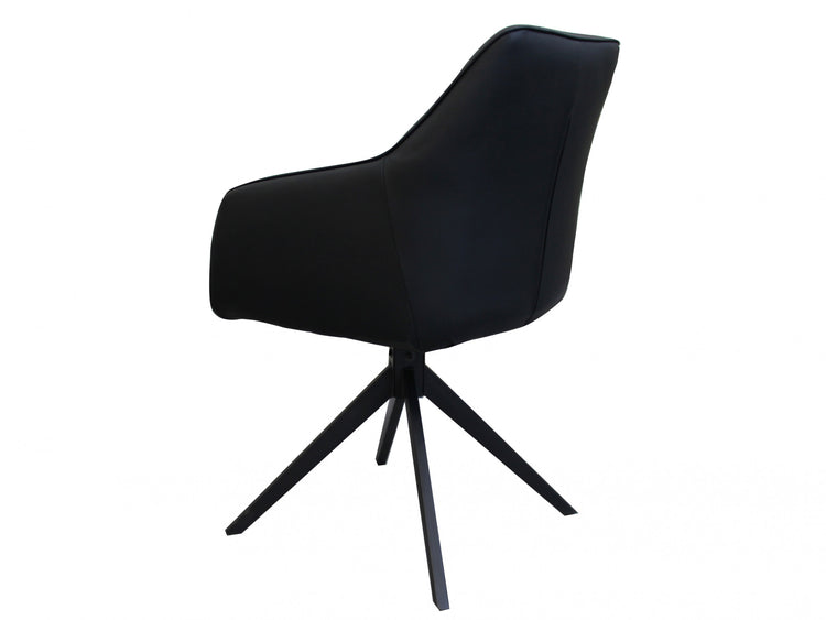 Oscar Dining Chair Black Set of 2