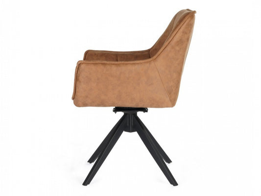 Bella Dining Chair Cognac Set of 2