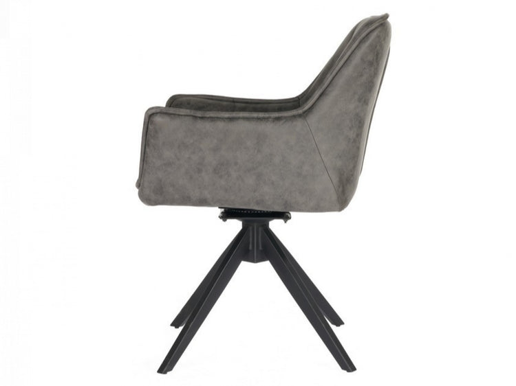 Bella Dining Chair Grey Set of 2