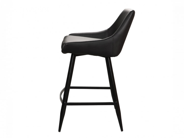 Toledo Bar Stool Black Set of 2