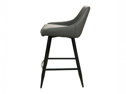 Toledo Bar Stool Grey Set of 2