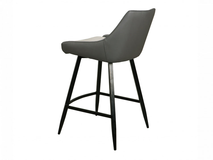 Toledo Bar Stool Grey Set of 2