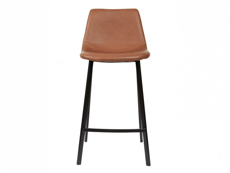 Hugo Bar Stool Cognac Set of 2