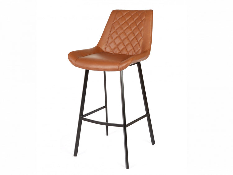 Flynn Bar Stool Antique Cognac Set of 2