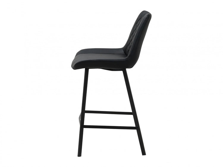 Flynn Bar Stool Black Set of 2