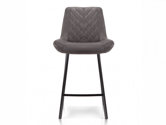 Flynn Bar Stool Charcoal Set of 2