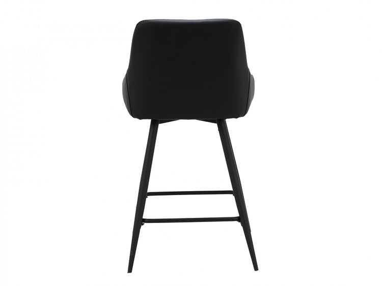 Ashton Bar Stool Black Set of 2