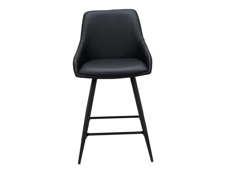 Ashton Bar Stool Black Set of 2