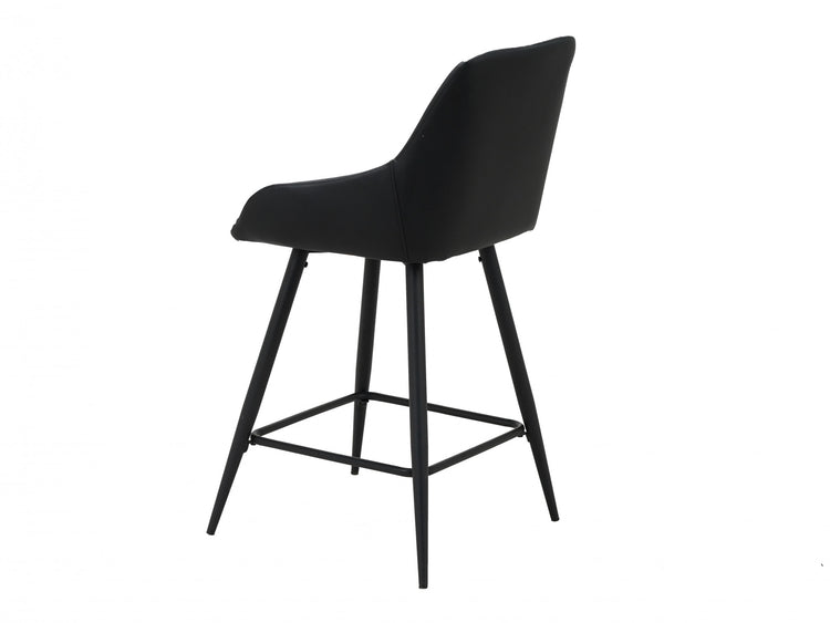 Ashton Bar Stool Black Set of 2