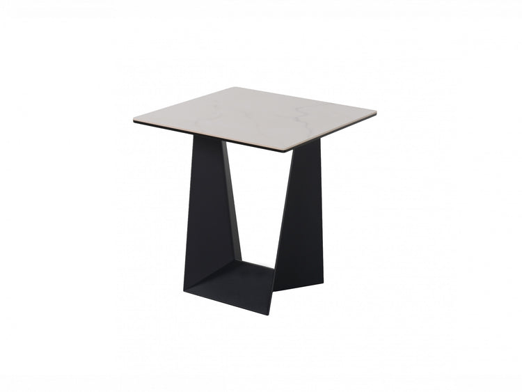 Symphony Side Table Marmo Ceramic