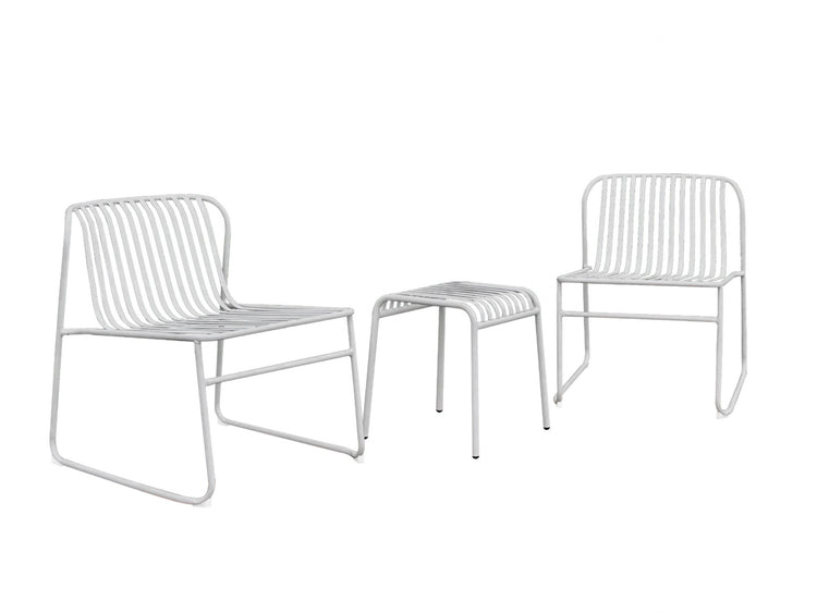 Swiss Side Table White - SIDE TABLE