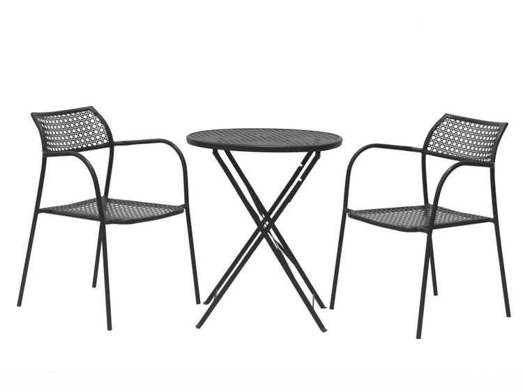 Haven Outdoor Chair Espresso - CHAIRS Set of 2