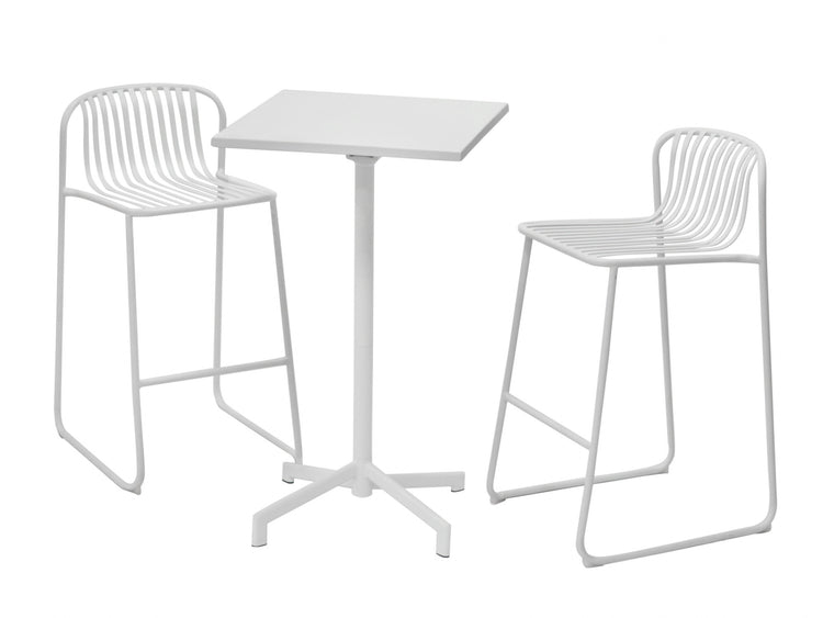 Swiss Bar Chair White - BAR CHAIRS Set of 2