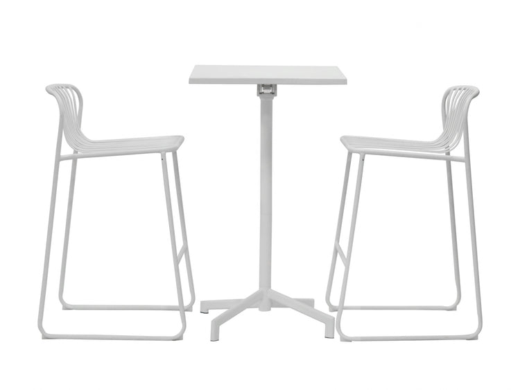 Swiss Bar Chair White - BAR CHAIRS Set of 2