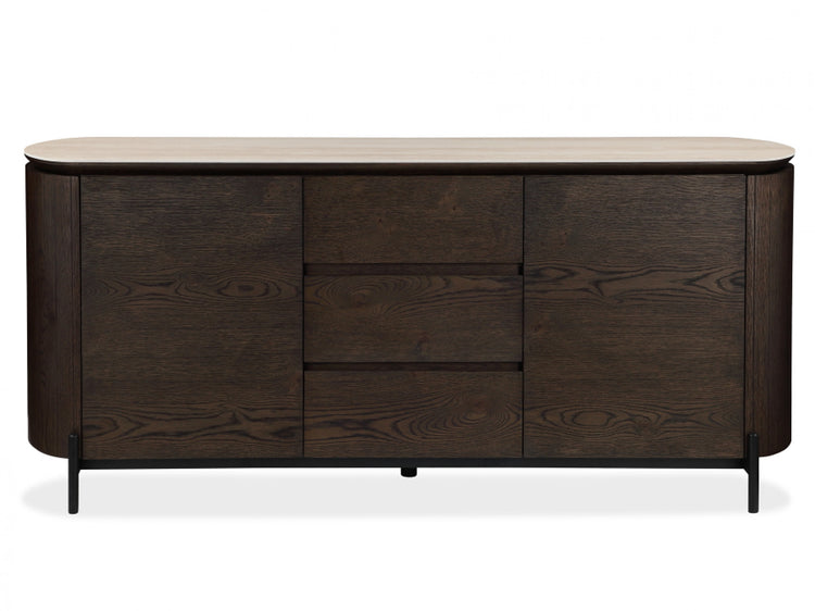 Sorrento Sideboard Bisque / Coffee