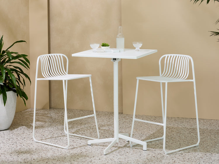 Swiss Bar Chair White - BAR CHAIRS Set of 2
