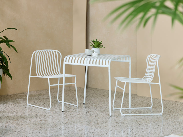 Swiss Small Dining Table White