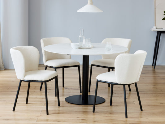Strato Large Dining Table White Sevella