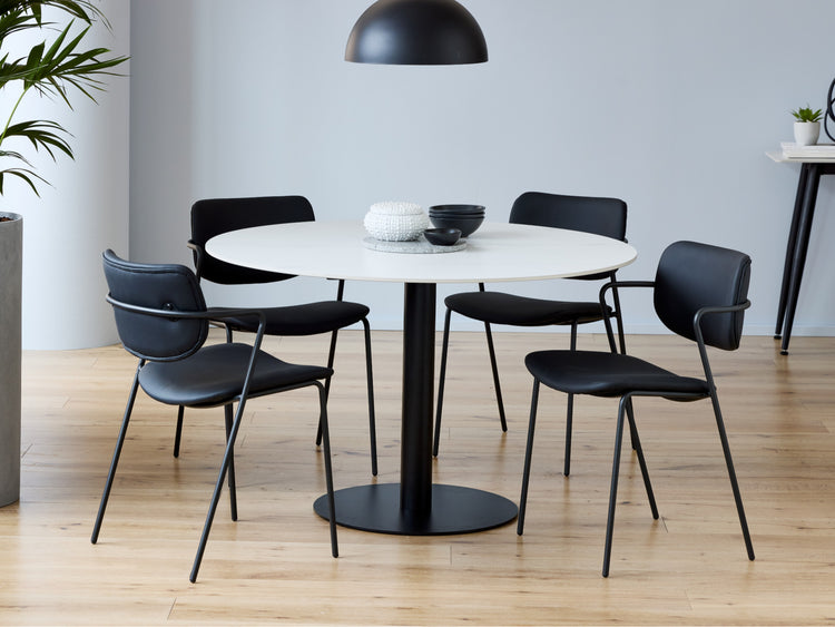Strato Large Dining Table White Sevella