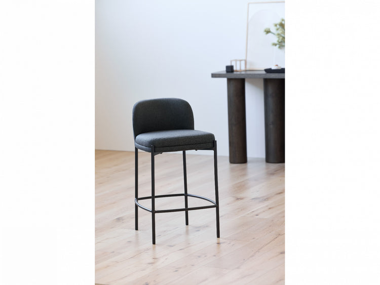 Moritz Bar Stool Charcoal