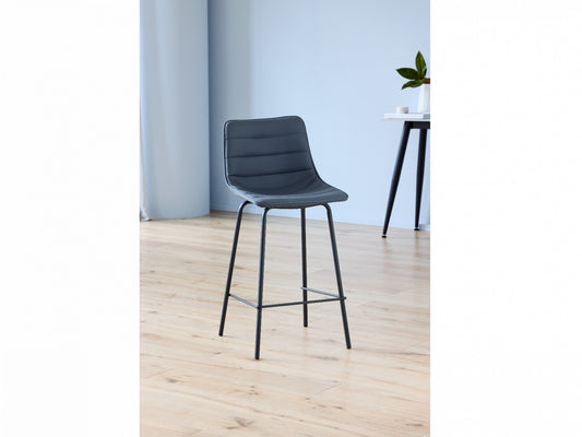 Cali Bar Stool Charcoal Set of 2