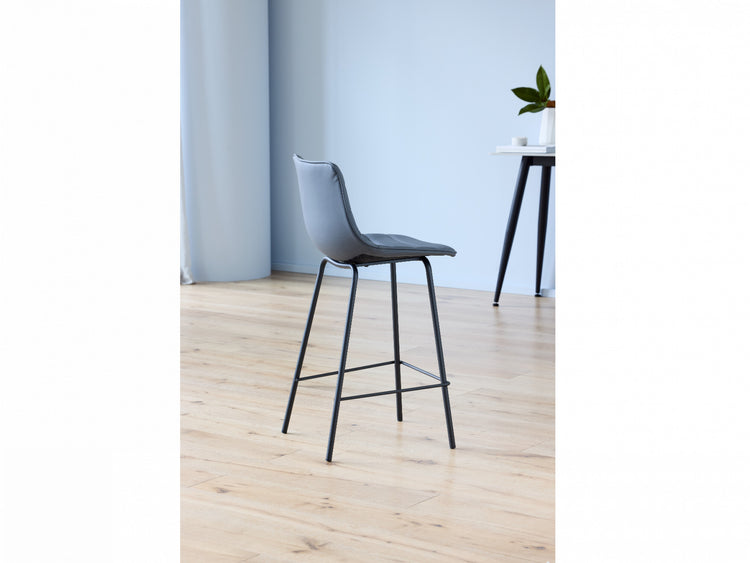 Cali Bar Stool Charcoal Set of 2