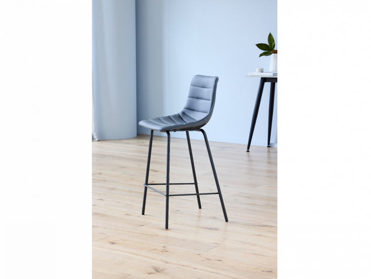 Cali Bar Stool Charcoal Set of 2