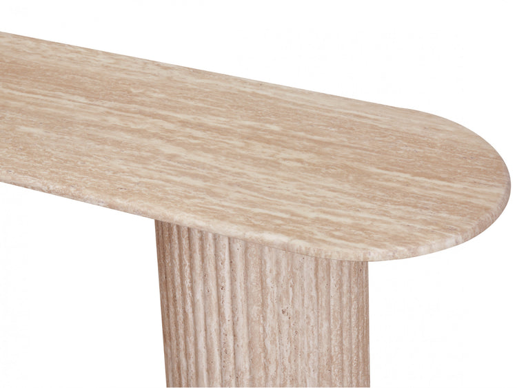 Milos Console Table Limestone