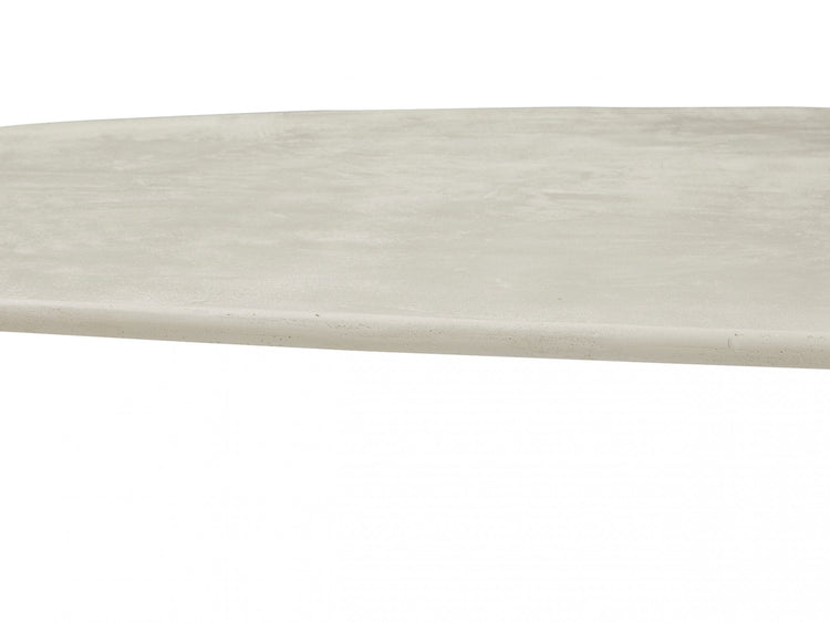 Coastal Curve Dining Table Pebble