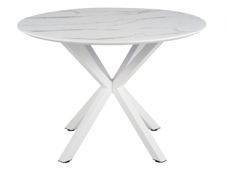 Villa Dining Table White Marble