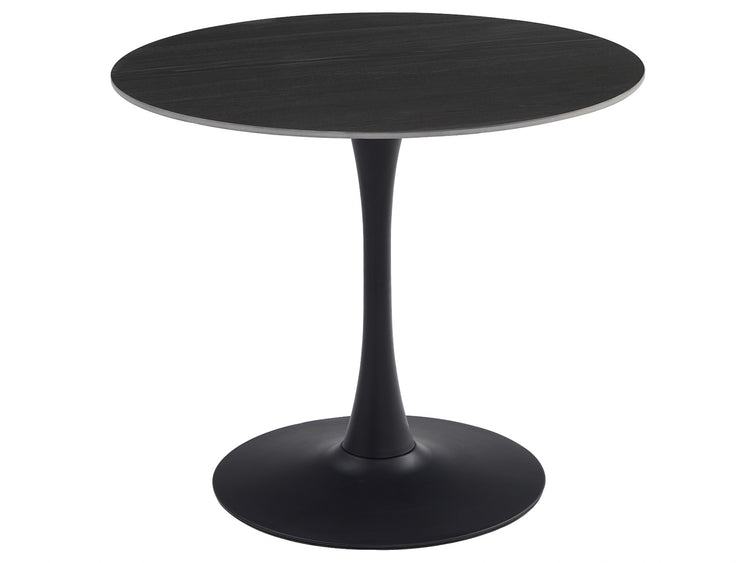 Scandi Medium Dining Table Black Sand
