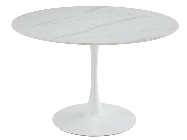 Scandi Large Dining Table Snow White