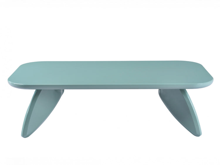 Hugh Coffee Table Mint Gloss