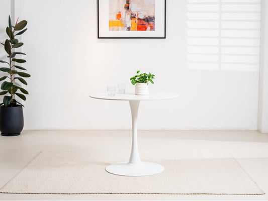Scandi Medium Dining Table Snow White